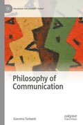 Cover: Philosophy of Communication - Palgrave Macmillan