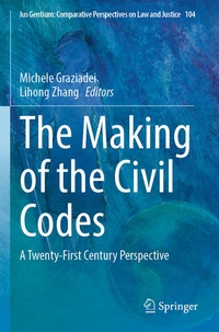 Enlarge image Cover: The Making of the Civil Codes - Springer