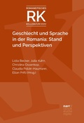 Cover: Geschlecht und Sprache in der Romania: Stand und Perspektiven - Narr Francke Attempto Verlag