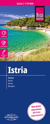 Abbildung von: Reise Know-How Landkarte Istrien / Istria (1:70.000) - Reise Know-How Verlag Peter Rump GmbH