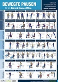 Cover: Fitnessposter Bewegte Pausen - Steffen Verlag