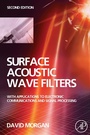 Cover: Surface Acoustic Wave Filters - Academic Press