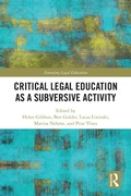 Cover: Critical Legal Education as a Subversive Activity - Routledge