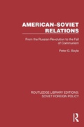 Cover: American-Soviet Relations - Routledge
