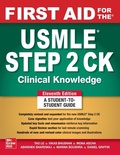 Cover: First Aid for the USMLE Step 2 CK, Eleventh Edition - McGraw-Hill Education
