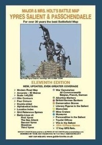 Abbildung von: Major & Mrs Holt's Battle Map of Ypres and Passchendaele (Map) - Pen & Sword Military