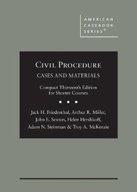 Abbildung von: Civil Procedure - West Academic Press