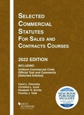 Cover: Selected Commercial Statutes for Sales and Contracts Courses, 2022 Edition - West Academic Press