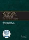 Cover: Professional Responsibility, Standards, Rules, and Statutes, Abridged, 2022-2023 - West Academic Press