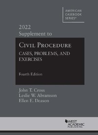 Enlarge image Cover: Civil Procedure - West Academic Press