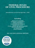 Cover: Federal Rules of Civil Procedure, Educational Edition, 2022-2023 - West Academic Press