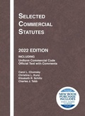 Cover: Selected Commercial Statutes, 2022 Edition - West Academic Press