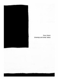 Cover: Peter Maerkli: Drawings and Small Tables - Independent Publishing Network