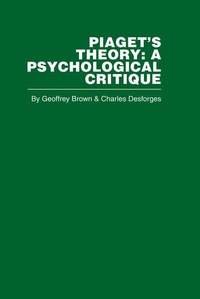 Enlarge image Cover: Piaget's Theory - Routledge