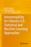 Cover: Interpretability for Industry 4.0 : Statistical and Machine Learning Approaches - Springer