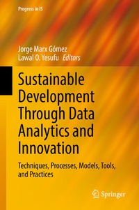 Enlarge image Cover: Sustainable Development Through Data Analytics and Innovation - Springer