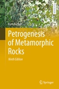 Cover: Petrogenesis of Metamorphic Rocks - Springer
