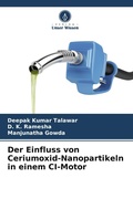 Cover: Der Einfluss von Ceriumoxid-Nanopartikeln in einem CI-Motor - Verlag Unser Wissen