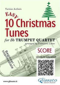 Abbildung von: Bb Trumpet Quartet Score "10 Easy Christmas Tunes" - Glissato Edizioni Musicali