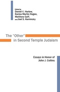 Cover: The "Other" in Second Temple Judaism - William B Eerdmans Publishing Co