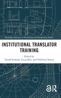 Cover: Institutional Translator Training - Routledge