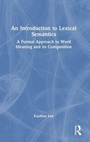 Cover: An Introduction to Lexical Semantics - Routledge