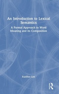 Cover: An Introduction to Lexical Semantics - Routledge