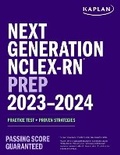 Cover: Next Generation NCLEX-RN Prep 2023-2024 - Kaplan Test Prep
