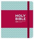Cover: NIV Journalling Mint Polka Dot Cloth Bible - Hodder Faith