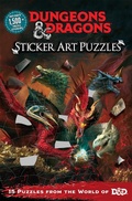 Cover: Dungeons & Dragons Sticker Art Puzzles - Thunder Bay Press
