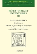 Cover: Basilea Patristica. Praefationes in Ambrosii, Augustini, Gregorii Magni Opera - Brepols N.V.