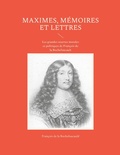 Cover: Maximes, m&eacute;moires et lettres - BoD - Books on Demand