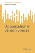 Cover: Optimization in Banach Spaces - Springer