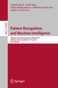 Abbildung von: Pattern Recognition and Machine Intelligence - Springer