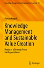 Cover: Knowledge Management and Sustainable Value Creation - Springer