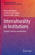 Cover: Interculturality in Institutions - Springer