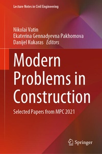 Enlarge image Cover: Modern Problems in Construction - Springer