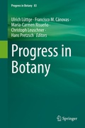 Cover: Progress in Botany Vol. 83 - Springer