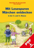 Cover: Mit Lesespuren M&auml;rchen entdecken - Hase und Igel Verlag