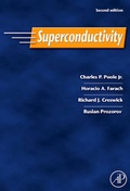 Cover: Superconductivity - Academic Press