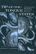 Cover: Tip-of-the-tongue States - Psychology Press Ltd