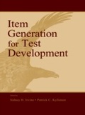 Cover: Item Generation for Test Development - Routledge
