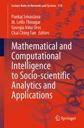Cover: Mathematical and Computational Intelligence to Socio-scientific Analytics and Applications - Springer