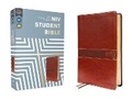 Cover: NIV, Student Bible, Leathersoft, Brown, Comfort Print - Zondervan
