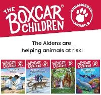 Enlarge image Cover: The Boxcar Children Endangered Animals 4-Book Set - Albert Whitman & Company