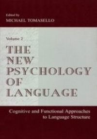 Abbildung von: The New Psychology of Language - Psychology Press Ltd