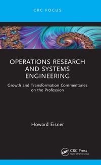 Enlarge image Cover: Operations Research and Systems Engineering - CRC Press
