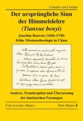 Cover: Der urspruengliche Sinn der Himmelslehre (Tianxue benyi) - Routledge