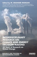 Cover: Interdisciplinary Research on Climate and Energy Decision Making - Routledge