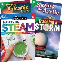 Enlarge image Cover: Learn-at-Home: Hands-On STEAM Bundle Grade 4: 4-Book Set - Teacher Created Materials, Inc